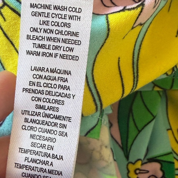 Jolie & Joy Garden Girl Strapless Floral New Preppy Romper Size Small - Picture 6 of 7